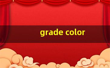 grade color